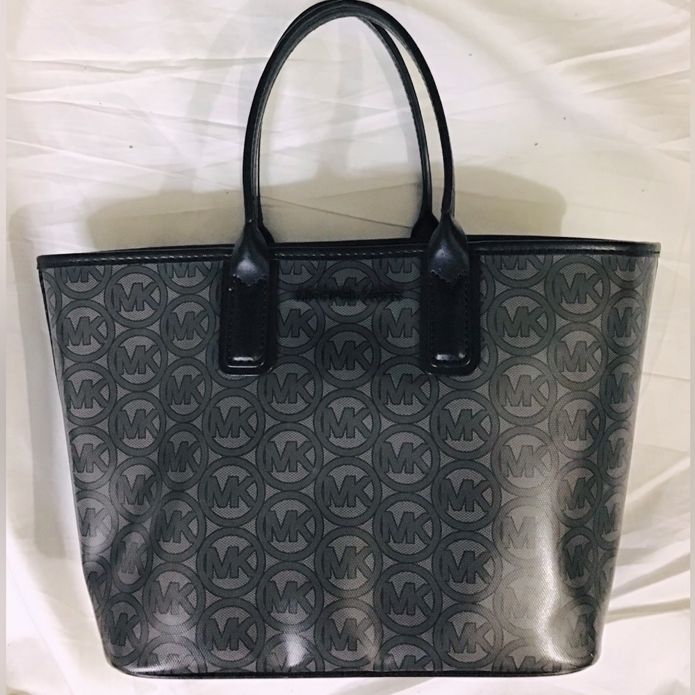 Michael Kors Jodie Small Logo Jacquard Tote Bag - Picture 8 of 8